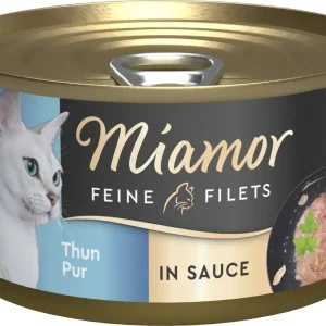 Miamor Feine Filets Thunfisch Pur in Sauce 85 Gramm Katzennassfutter Jetzt Kaufen